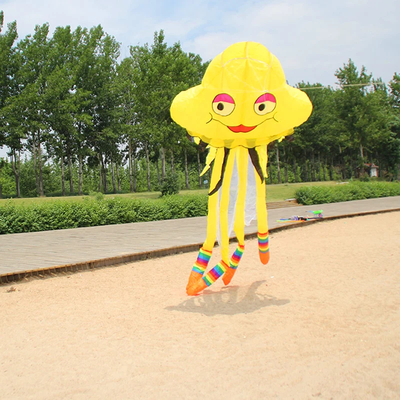 Medusa pipa voando brinquedos ao ar livre adultos pipa carretel cerf volant pipa macia linha indonésia para pipa 	 bolador riesendrachen guyker
