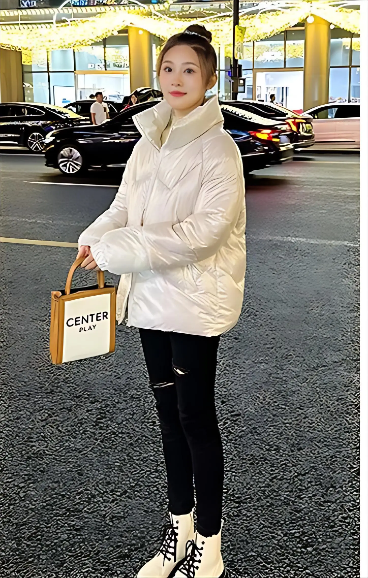 

Puffer Parkas Elegant Womens Hard Shell Rigid Exterior Firm Outer Solid Surface Strong Cover Durable Layer Protection Tough Vibe