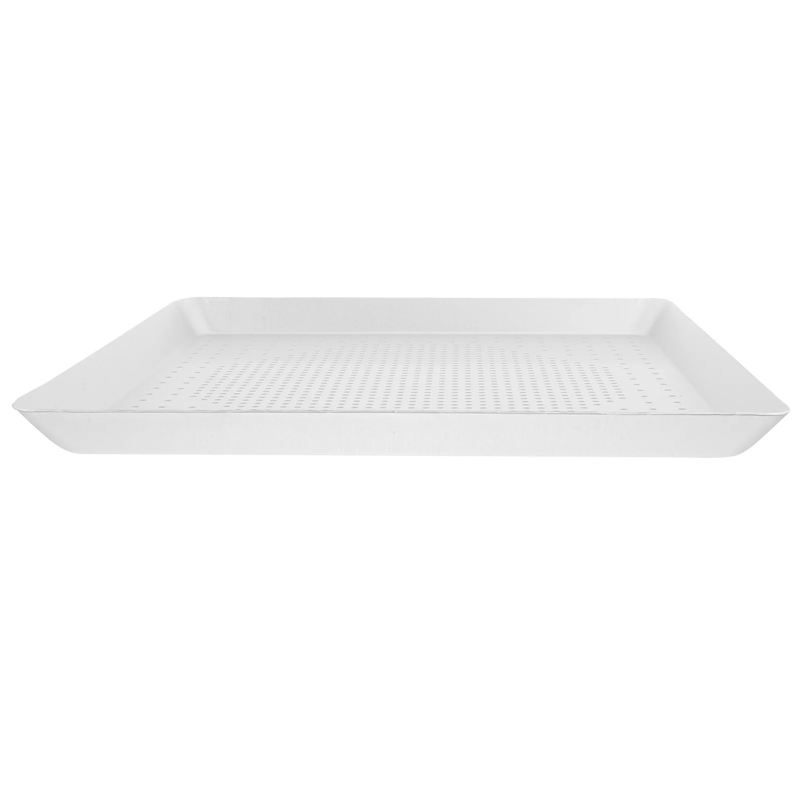 

Pizza Pan Perforated Rectangular 12 Inch Aluminum Alloy Nonstick Oven Baking Tray Crispy Pizza Base Kitchen Baking Supply