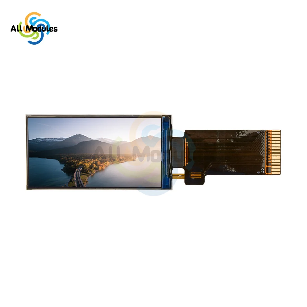 Tela LCD TFT de 1,9 polegadas 170x320 HD ISP Tela LCD ST7789 Driver Tela Serial 3.3V Display LCD