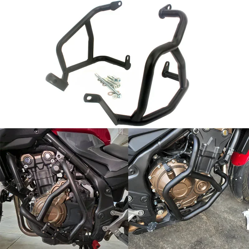 Motorcycle Highway Engine Engine Guard Crash Bar For Honda CB400F CB400X CB500F/X 2021-2023