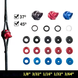 1Set Archery Compound Bow Peep Sight 37/45 Degree 5pcs Inner Core Clarifier Lens 2#3# Aperture Kit Bow Arrow Hunting Accessories