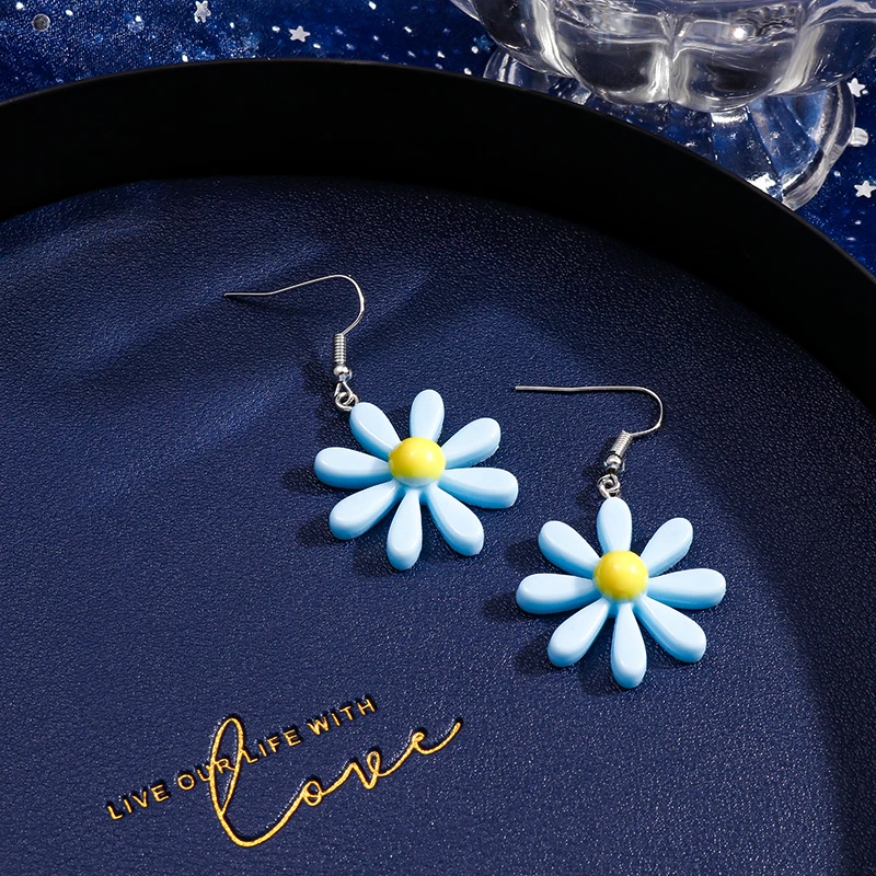 Aihua neue blaue Farbe baumeln Ohrring für Frauen trend ige Sommer Strand Getränke Seestern Schmetterling Brincos süße Party Schmuck Geschenke – Detail 6