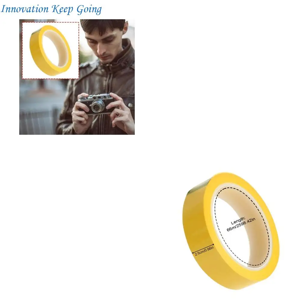 E65C Photo Processing Tail Attachment Tape Strong Adhesive For Film Spooling Adhesive Tape For Secure Spooling Photo