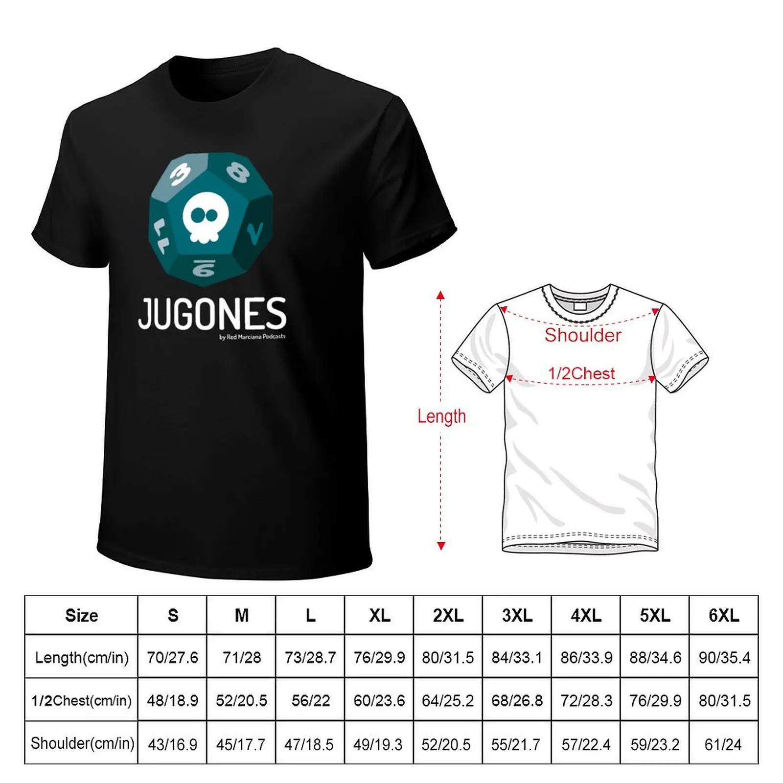 Jugones Podcast T-Shirt g man t shirts for men T-Shirt