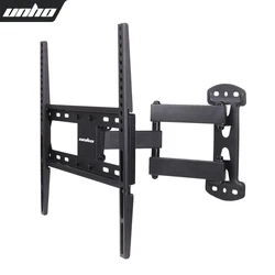 Full Motion TV Wall Mount Bracket Corner TV Bracket Tilt Swivel for 26-55 Inch LCD LED