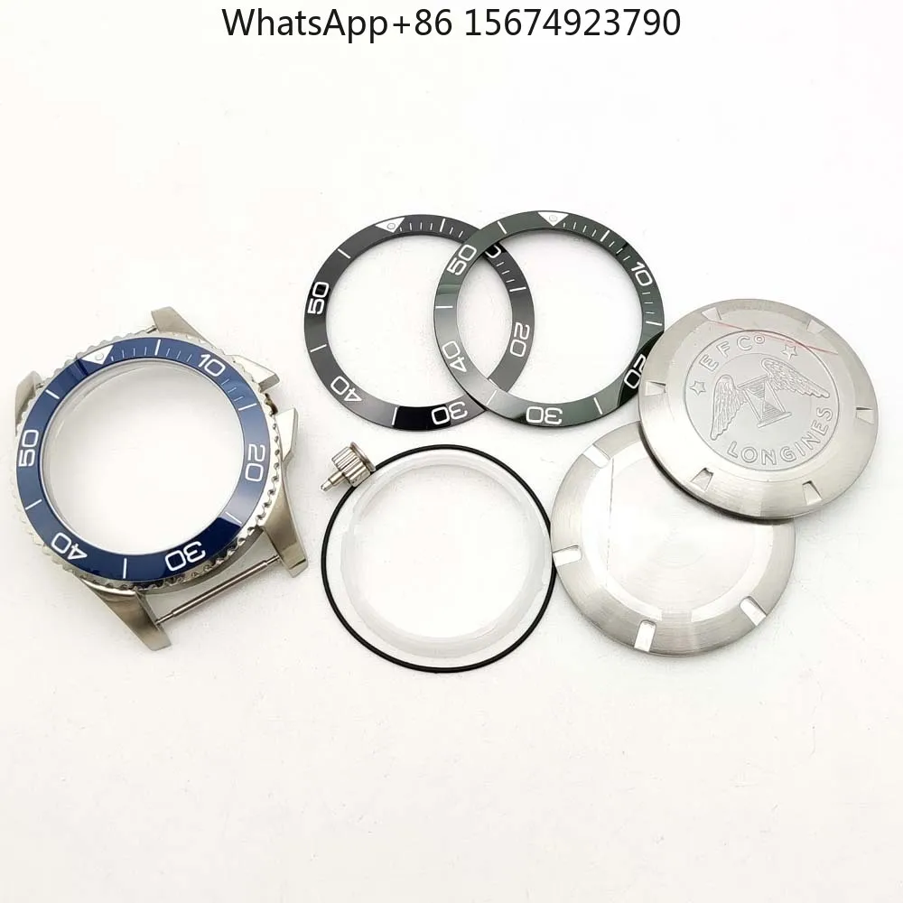 41MM watch case, modified watch accessories substitute mechanical case suitable for NH35 NH36 movement