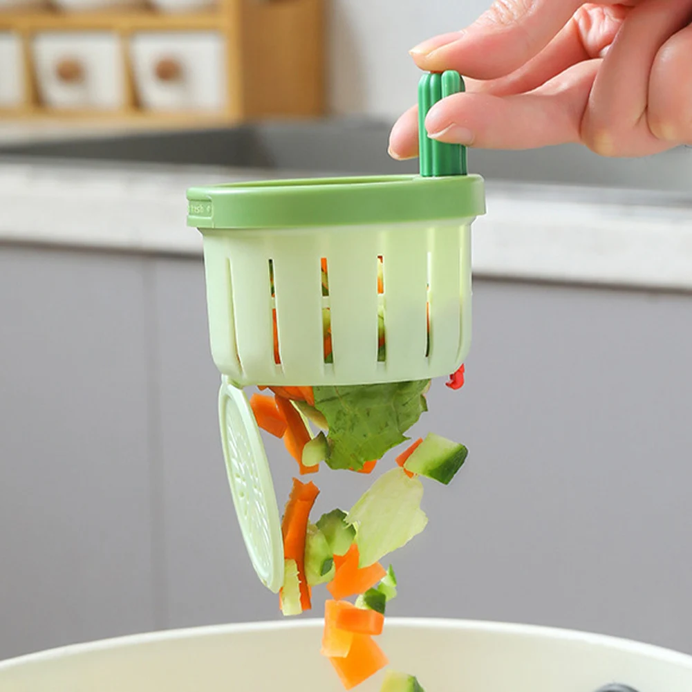 Cactus Sink Drain Strainer Sink Filter Lifting Basket Multi-Functional Press Automatic Dumping Basket Anti-Clogging for Home Use