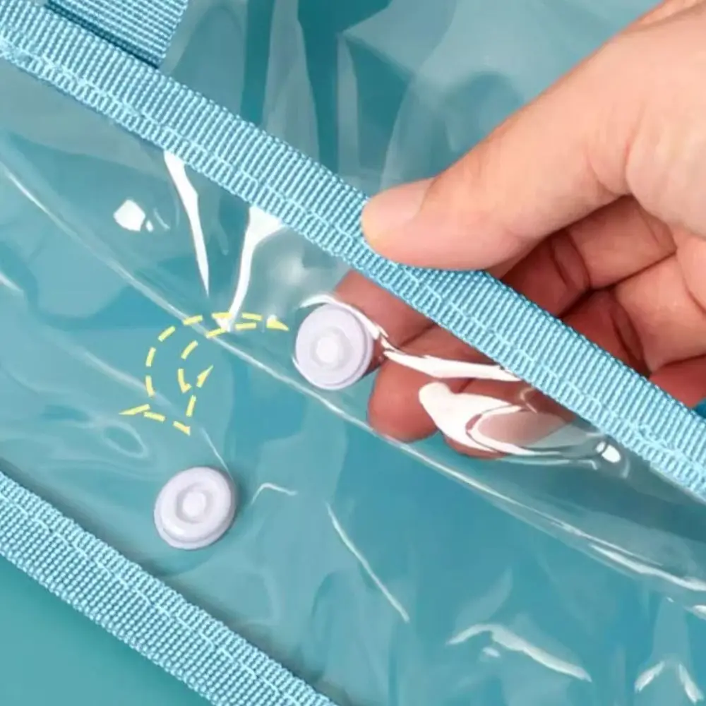 

Прозрачная сумка для файлов на молнии. Двухслойный дизайн. Водонепроницаемая сумка. Специальная сумка для экзамена. Прозрачный материал.