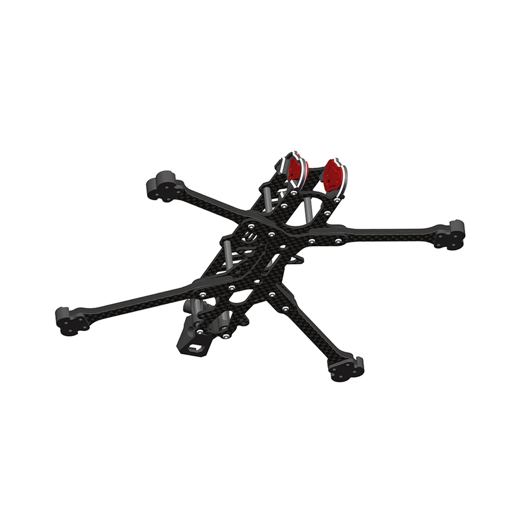 JMT DIY 218MM 169MM Radstand 5 Zoll 4 Zoll LR4 LR5 Long Range Rahmenkit für DJI O4 Wide FlyFox No.15 FPV Racing RC Drohne – Detail 12