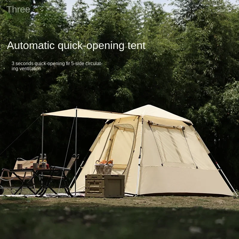 

Outdoor Camping Automatic Tent Park Canopy Tent Camping Sunshade Holiday Vacation Travel Equipment Family Play