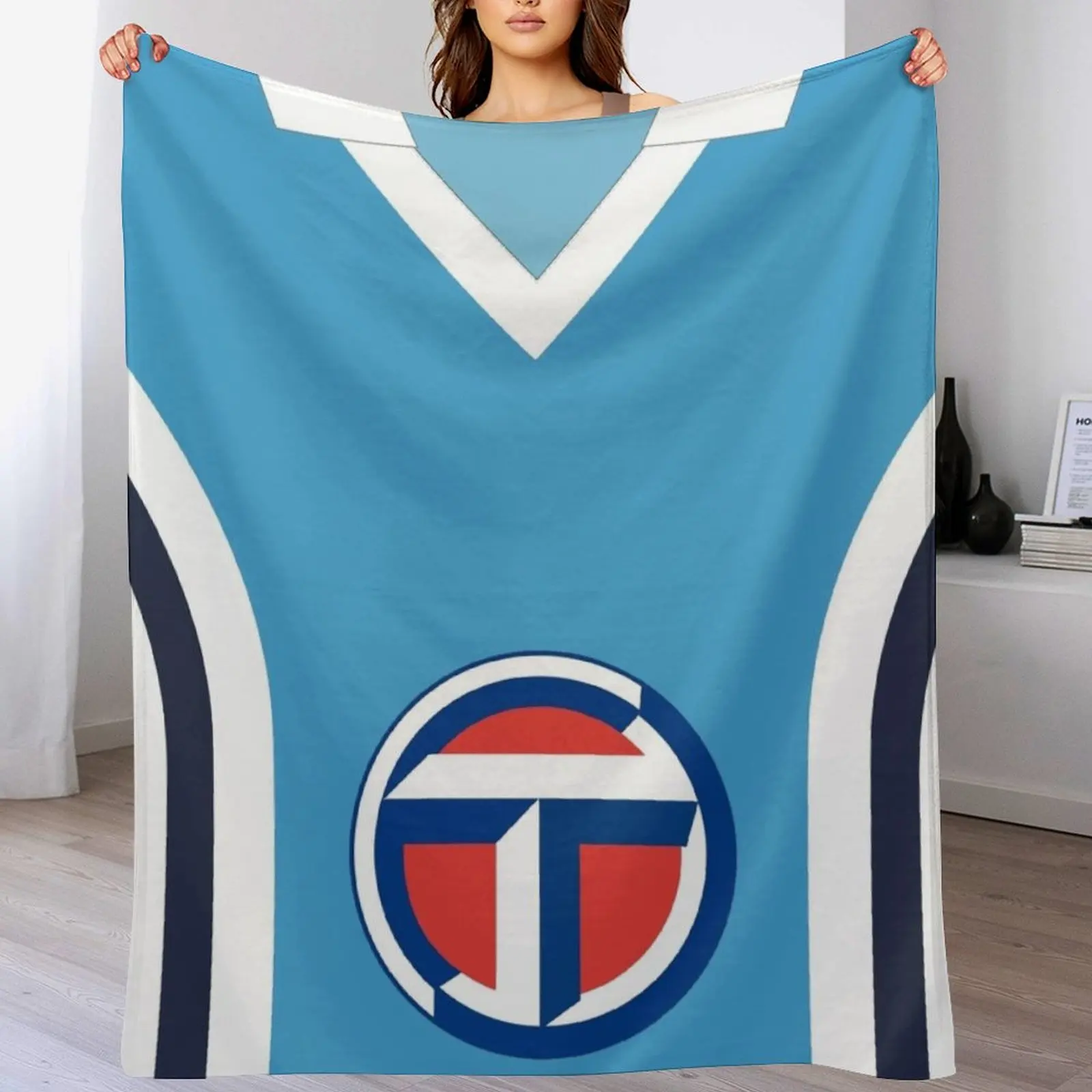 Coventry City Classic Blue Double Striped Kit 1975 - 1981 Throw Blanket Soft Sherpa Fleece Warm Blanket for Winter
