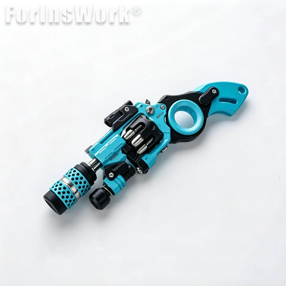 EDCELL Aluminum Alloy Youth Version Celestial Blue Destroyer EDC Fidget Toys Antistress Integrated Metal EDC Stress Relief Toy
