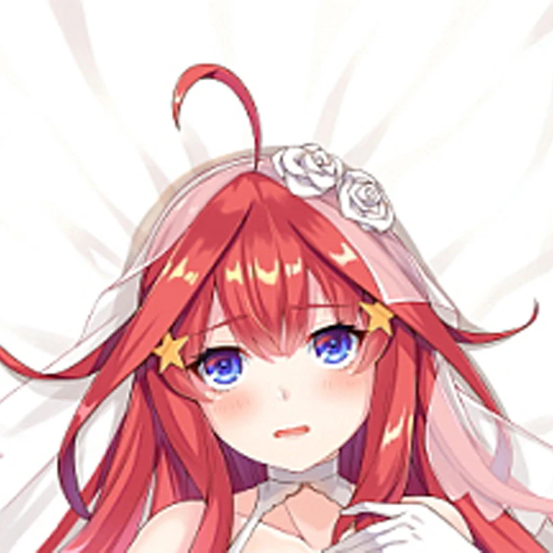 

New Pattern Anime Itsuki Nakano Dakimakura Hugging Body Pillow Cover Case double-sided printing‌