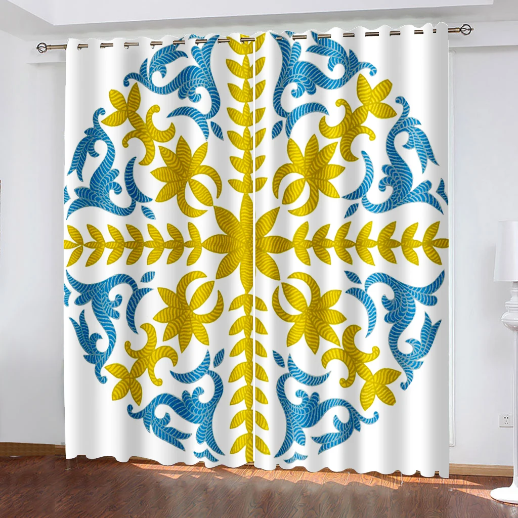 

High-end Design, Colorful Curtains-sunshade and Windshield, Can Be Used In The Living Room and Bedroom-home Decoration