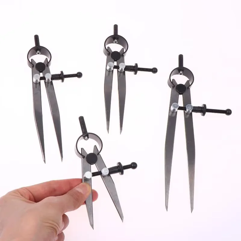 Adjustable Compass, Leather Craft Marking Gauge, Wing Divider, And Rotary Marking Gauge – A Complete 1-Piece Set