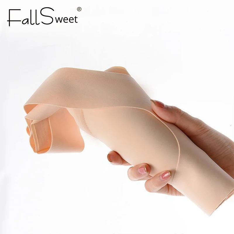 FallSweet Podprsenka na korekci držení těla pro ženy Push-up sportovní podprsenka bez kostic Crop topy měkké pevné sexy spodní prádlo dámská podprsenka M-5XL - náhled 5