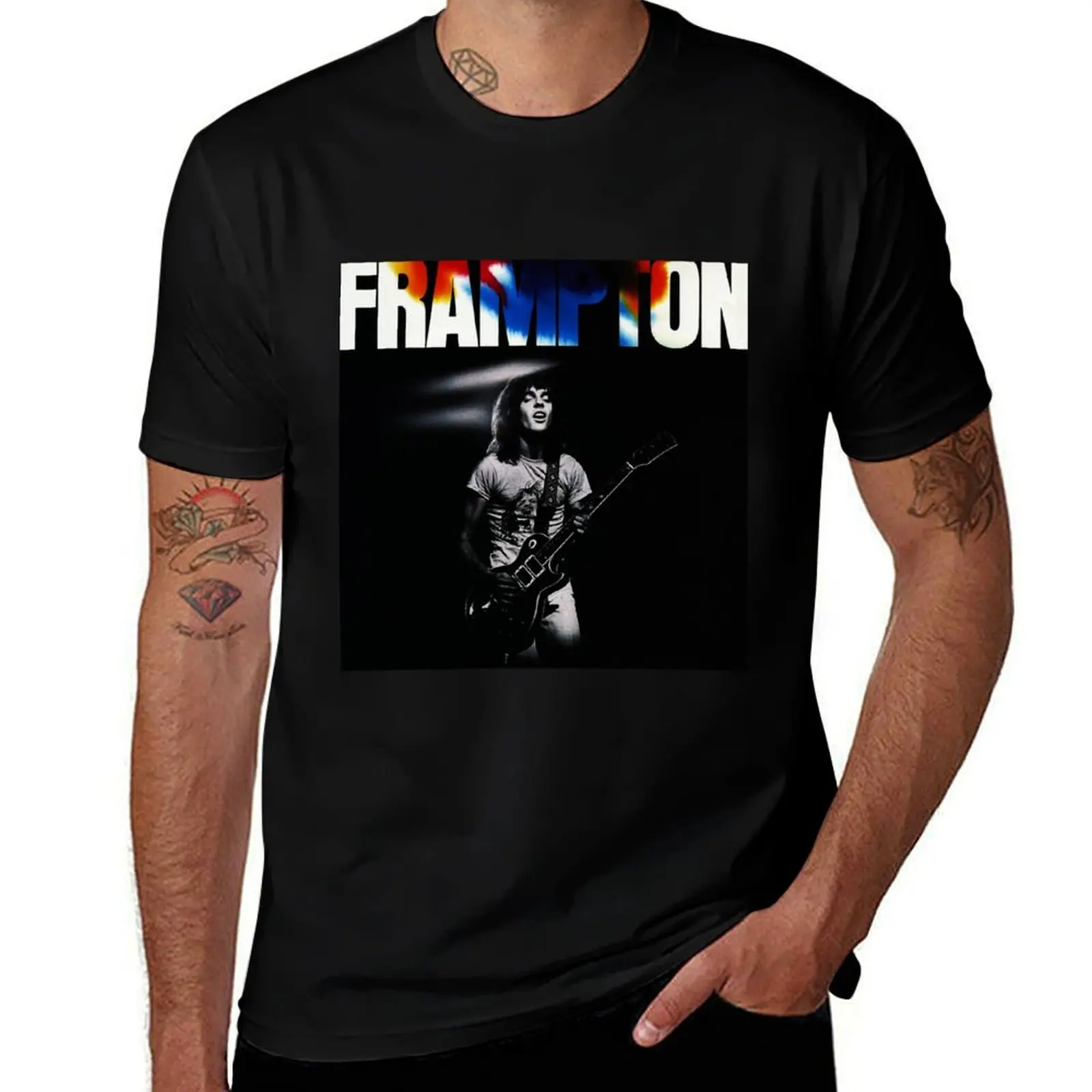 Peter Frampton frampton T-Shirt customizeds blacks Men's t-shirts