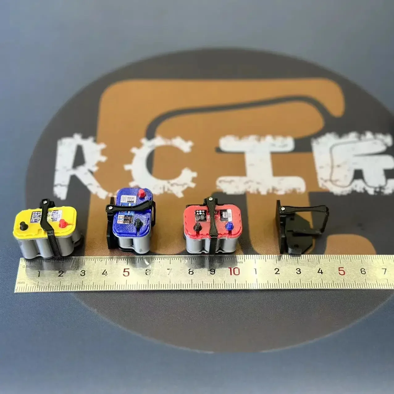 RC Simulato Mini Auto Motore di Stoccaggio Elettrico per 1/10 RC Crawler Auto Traxxas TRX4 SCX10 TRX6 Accessori