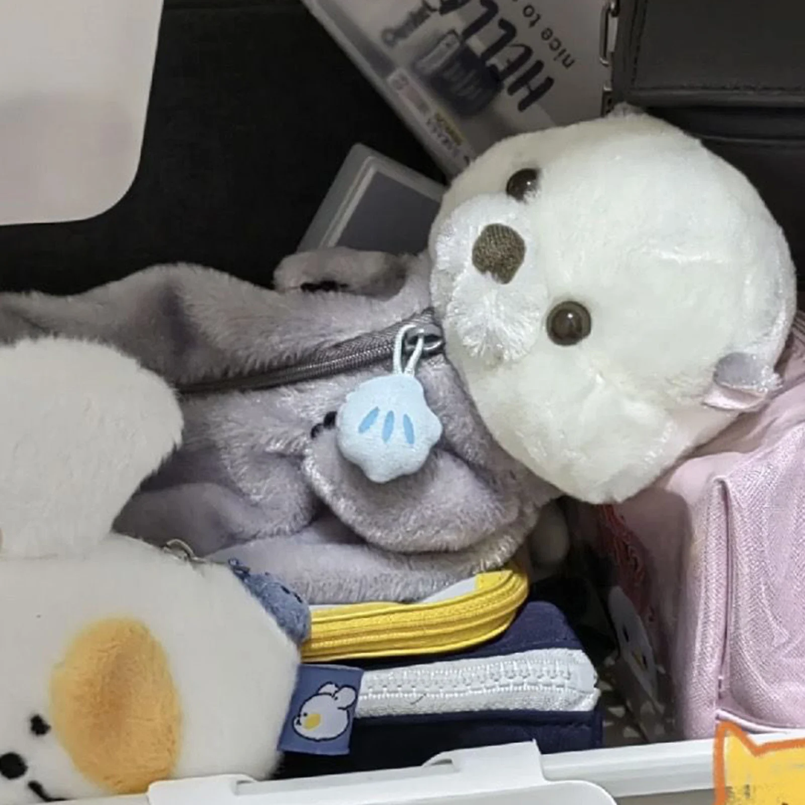 مقلمة لعبة قطيفة مبتكرة ناعمة ولطيفة لتخفيف التوتر على طراز Kawaii حقيبة أدوات مكتبية للأطفال واللوازم المدرسية #2