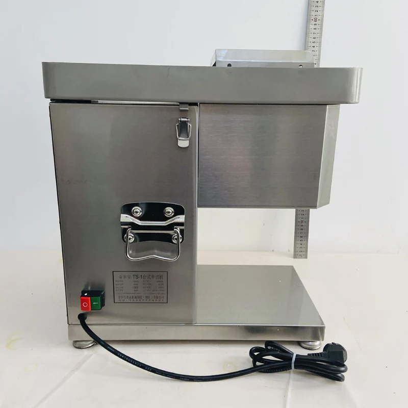 

Коммерческая фотомашина, машина для резки мяса, электрическая ломтерезка из нержавеющей стали для овощей, свинины, ягненка