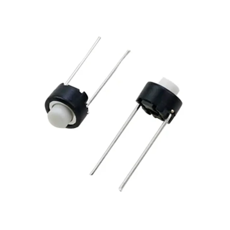 50PCS 100% New SKRGAED010 6*6*4.3MM Touch Switch 6*6*5mm DIP 2Pin Tactile Push Button Micro Tact Switch 6X6X4.3 6X6X5MM