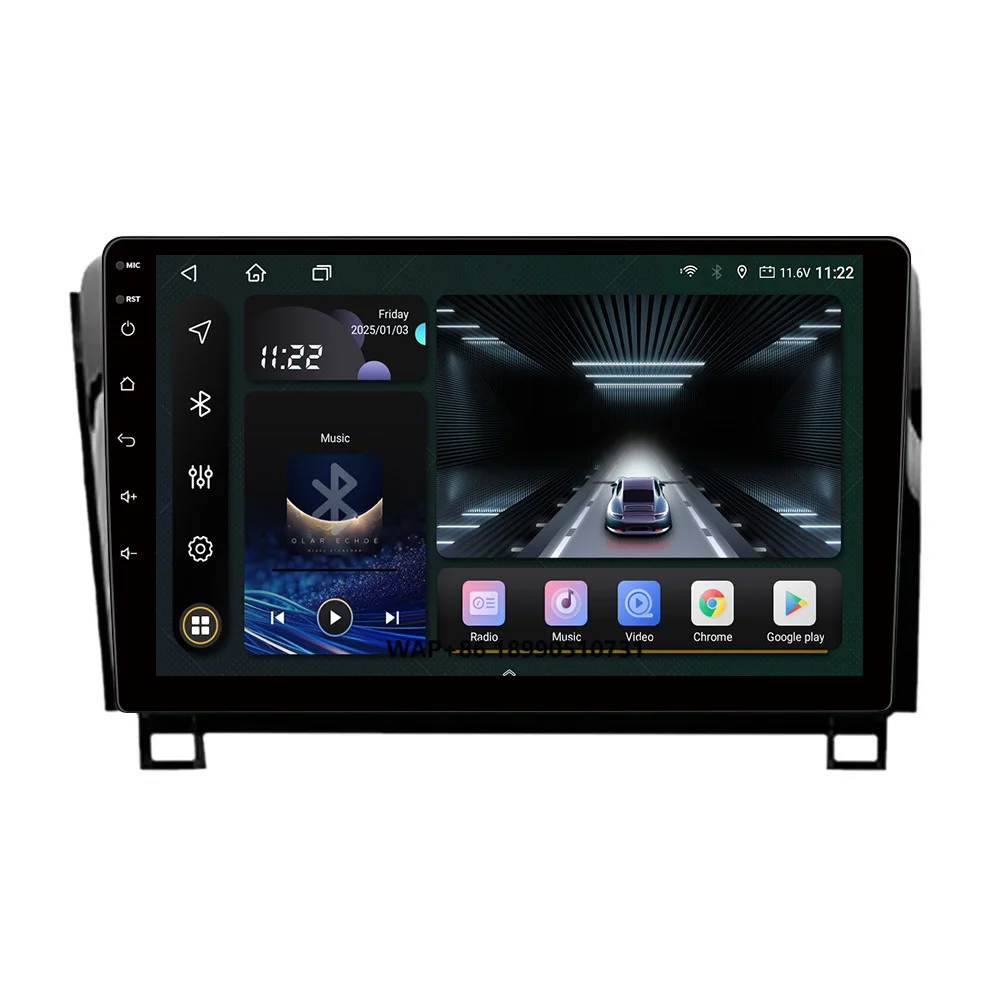 

BAIDAYU 10INCH Android 13 Car Stereo Autoradio Car DVD Player Amplifier GPS RGB for Tundra 2007-2013 Sequoia 2008-2018