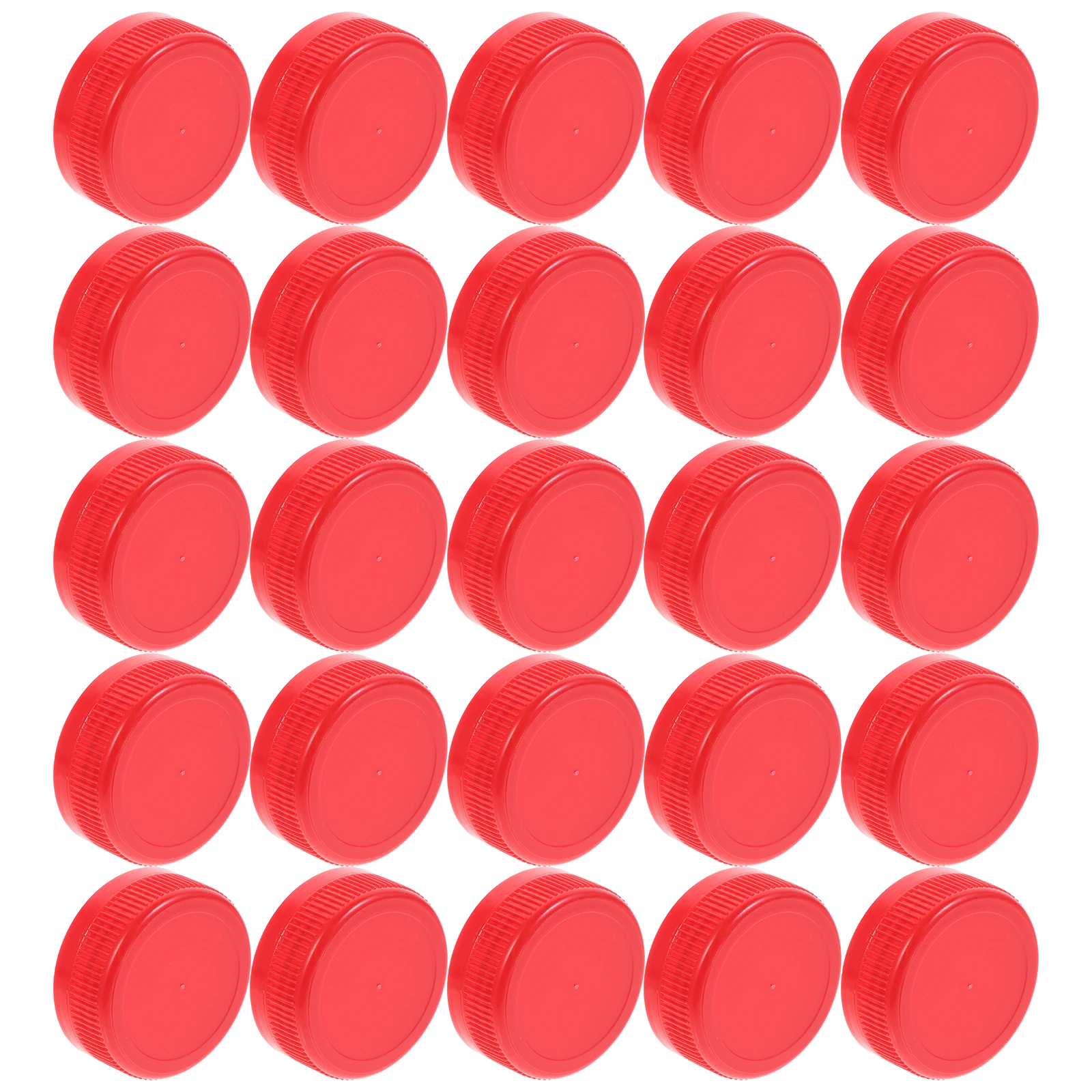 

100 Pcs Plastic Bottle Cap Reusable Caps Juice Tops Non-metallic for Crafts Accessories Bottles