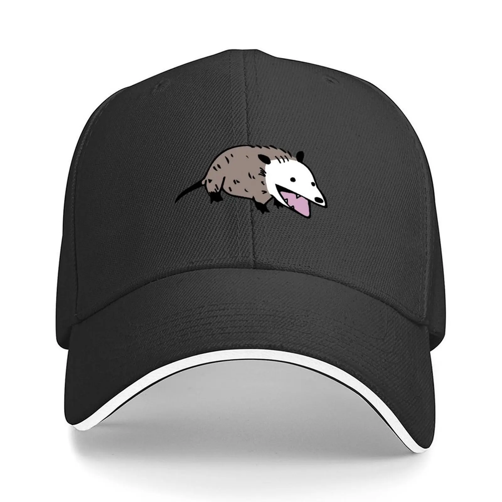 

Possum doodle Baseball Cap custom Hat Male hat derby hat Bobble Women Beach Fashion Men's