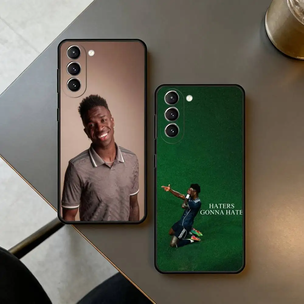 V-Vinicius J-Junior Case for Samsung Galaxy S21 S25 FE S24 S23 Ultra S20 S9 S22 Plus S10 TPU Cover