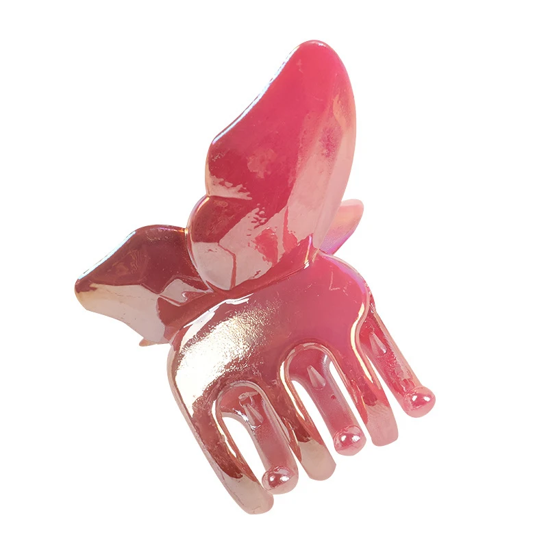 กิ๊บติดผมผีเสื้อโปร่งใสน่ารัก - ปิ่นปักผมกันลื่นขนาดเล็กสำหรับผู้หญิงและเด็กผู้หญิง, เครื่องประดับผม