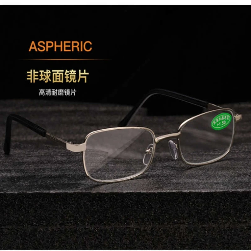 NEW Anti-Scratch Reading Glasses Men Women 100% Glass Lens Presbyopic GlassesPresbyopic EyeGlasses Magnifying Eyewear