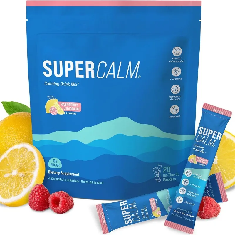 مسحوق المغنيسيوم بالكهرباء بنكهة التوت للاسترخاء والهدوء ودعم النوم #1