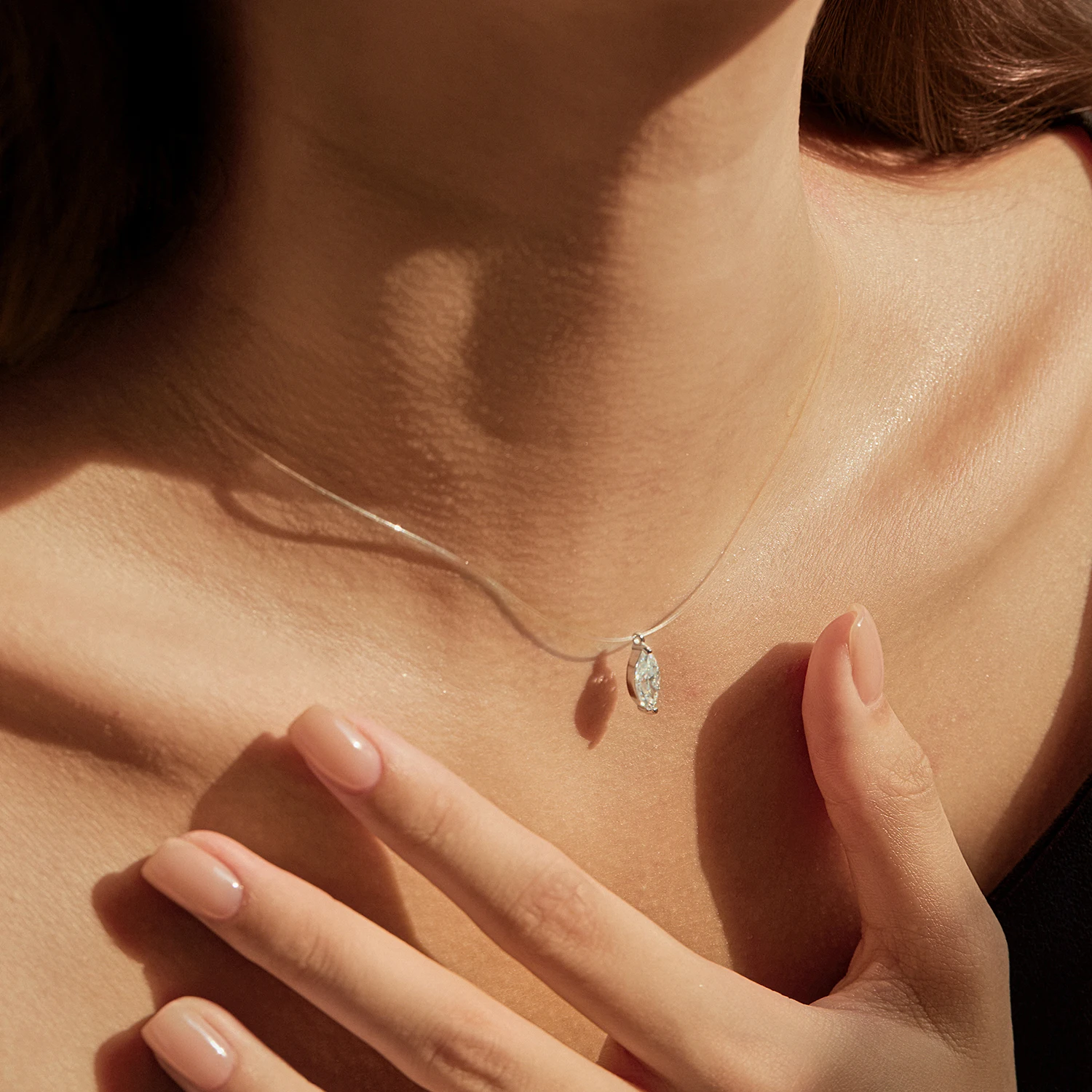 Thumbnail 3 - #4 Trending Moissanite Pendant Necklaces Right Now