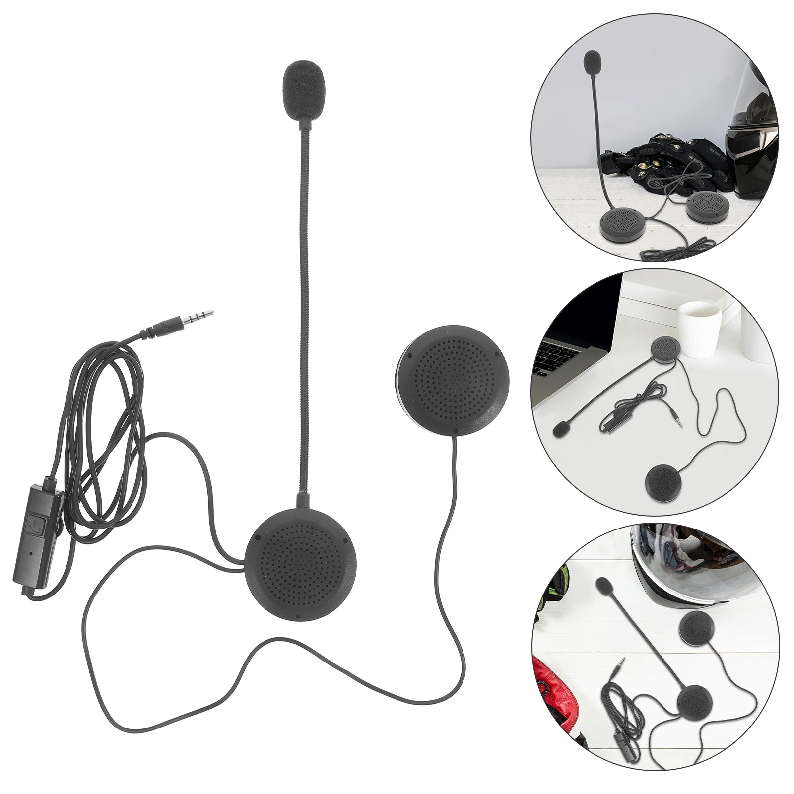 

Мотоциклетный эргономичный легкий чистый звук, аудиотехнология, регулятор громкости, ответ на вызов, совместимый с