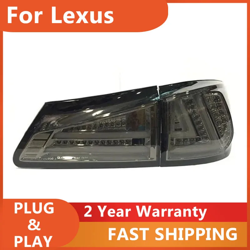 

KOWELL Car Styling for Lexus IS250 Taillights 2006-2012 IS300 Tail Lamp Rear DRL Fog Brake Reversing Turn Signal