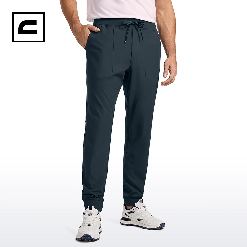 

CRZ YOGA All Day Comfy Golf Joggers Pants for Men 30'' Quick Dry Lightweight Stretch Work Casual Joggers with Pockets