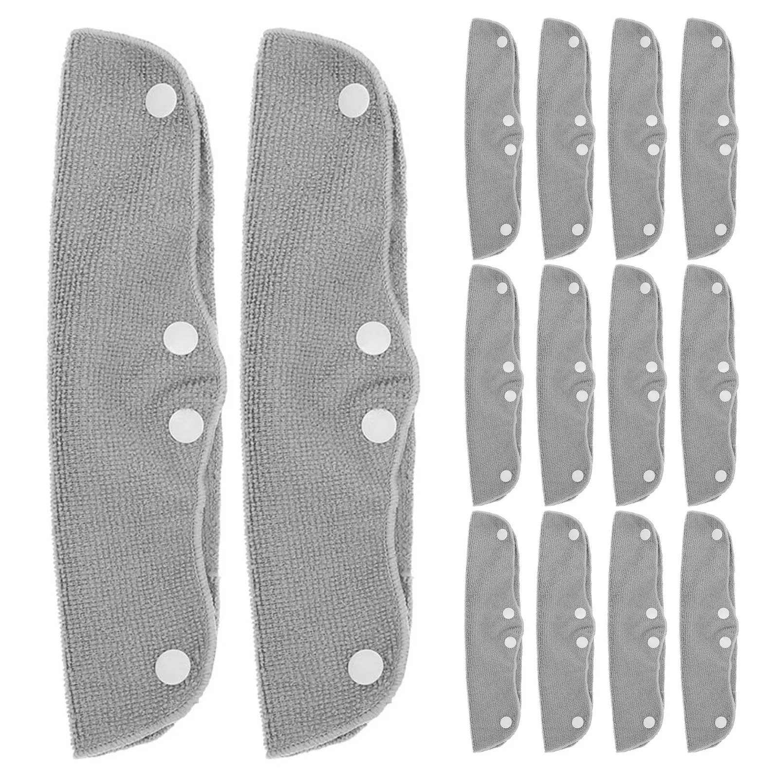 

24Pcs Sweat-Resistant Detachable Hard Hat Sweatbands Gray Washable Safety Sweat Liner Non-Slip Work Comfort