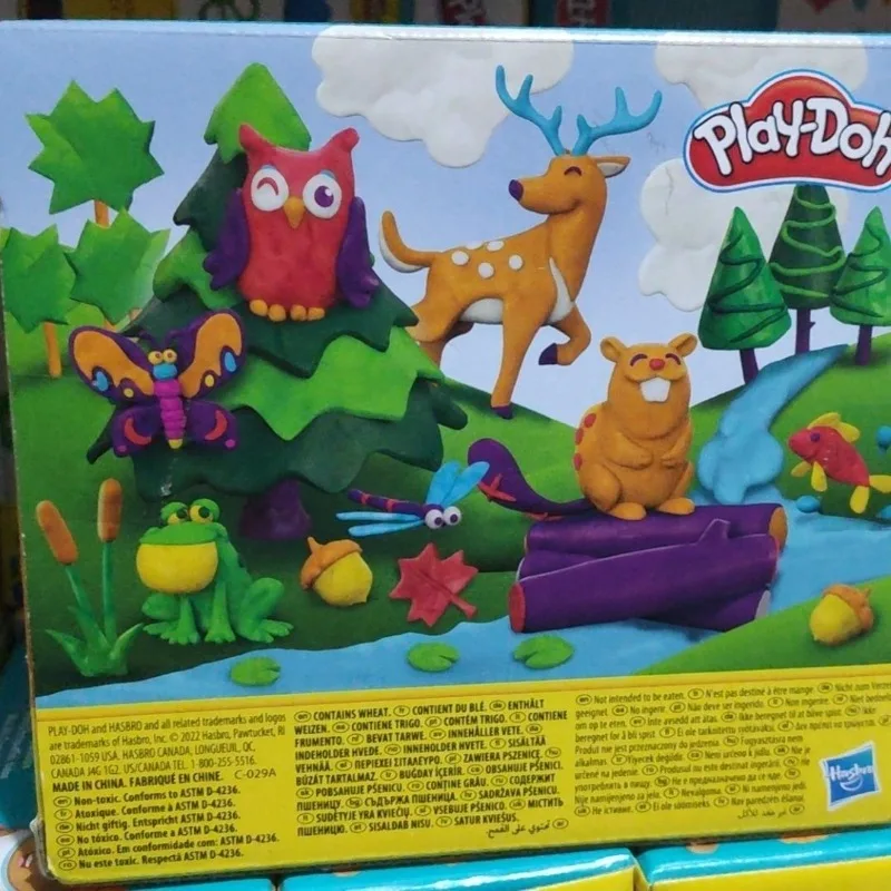 Hasbro Playdoh Figure Animal Model Colored Clay Pretend Play Children Toy