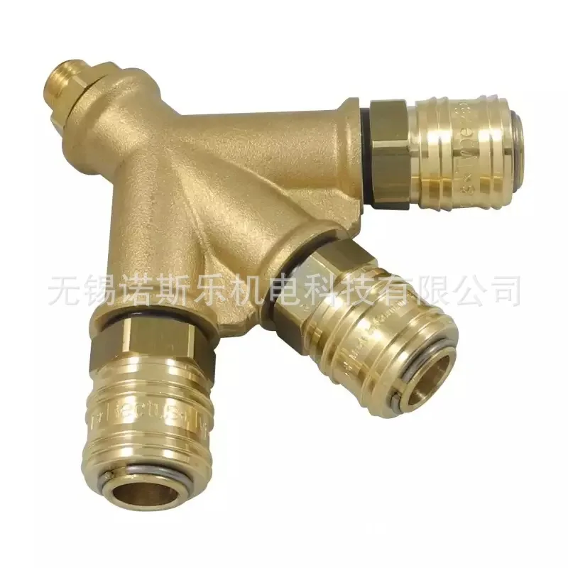 Copper Tee Connection Quick Coupling DM 13 A