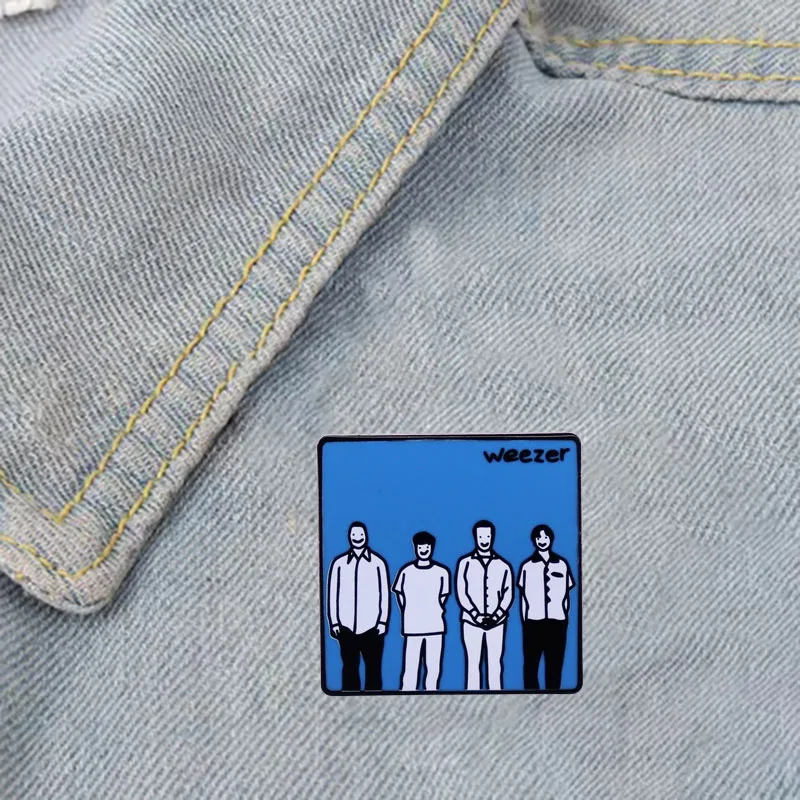 Rock Band Weiser Brooches Badges Music-Related Accessories Fan Collection Gifts