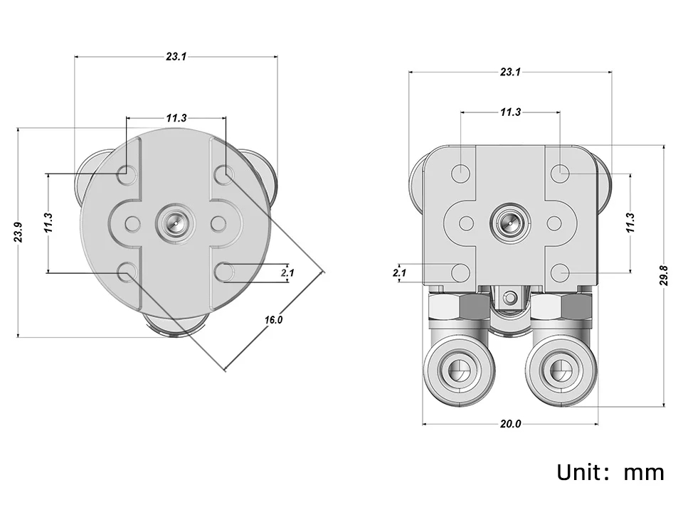 Mellow Newly Goliath Lite Luft-/Wassergekühlter Hotend für DIY Hochgeschwindigkeits-3D-Drucker Vzbot Voron HevORT TC4 Titan 350 ° C 110W – Detail 10