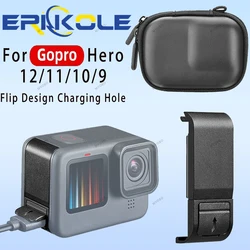 Torba do przechowywania Gopro Hero 13 12 11 10 Futerał z klapką Bateria Osłona boczna Folia ochronna na ekran Akcesoria Go pro Hero