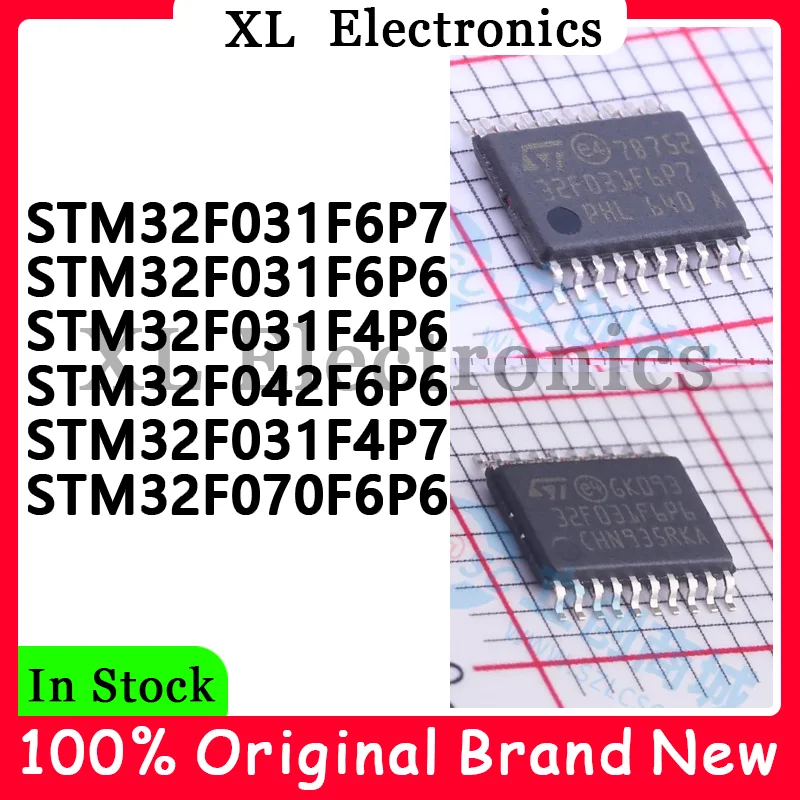 stm32f031f4p6-stm32f031f4p7-stm32f031f6p6-stm32f031f6p7-stm32f042f6p6-stm32f070f6p6-Новый-оригинал