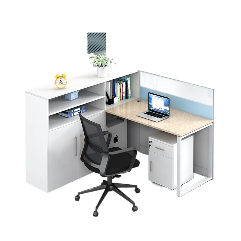 

Office desk and chair combination, employee desk, office desk rest bed