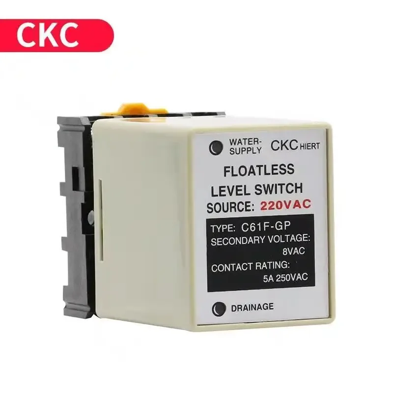 C61F-GP CKC تايوان سونغلينغ ليك-uid مستوى التتابع وحدة تحكم في المستوى المياه التيار المتناوب 220 فولت