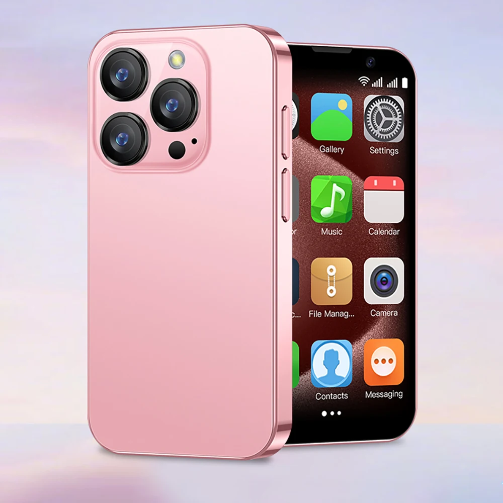 SOYES XS18 PRO 3G Mini Smartphone 3.0 pouces MTK Quad Core 2GB RAM 16GB ROM double SIM 5MP BLE 4.0 type-c téléphone Android ultra-léger