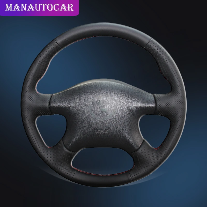 Custom Car Braid On The Steering Wheel Cover for Nissan Almera N16 Pathfinder Primera Paladin Old X-Trail Renault Samsung SM3