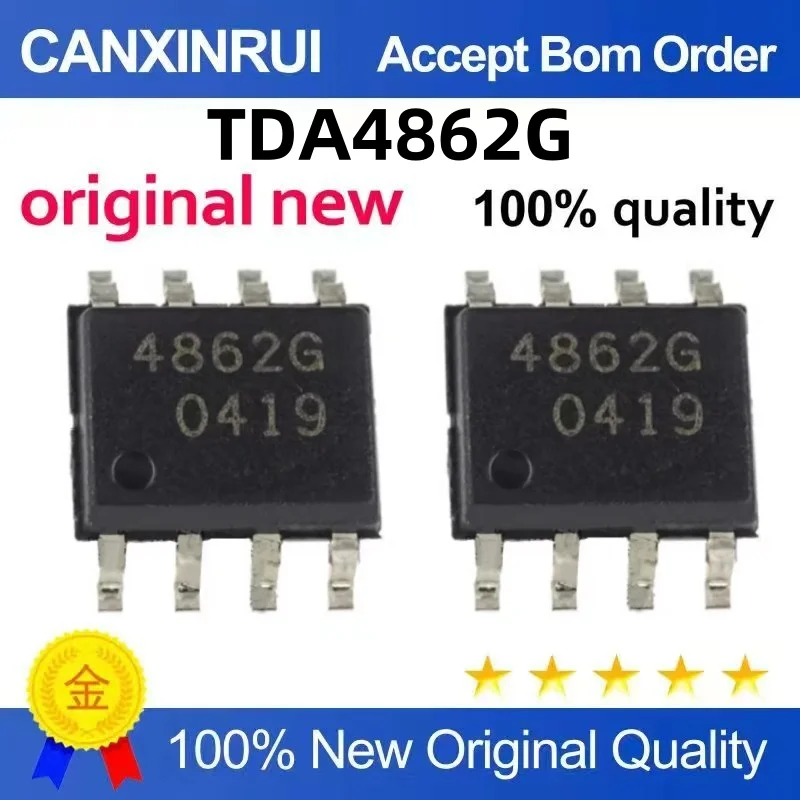 (10-300piezas)TDA4862G 4862G SOP-8 High Power Factor Controller IC can shoot directly