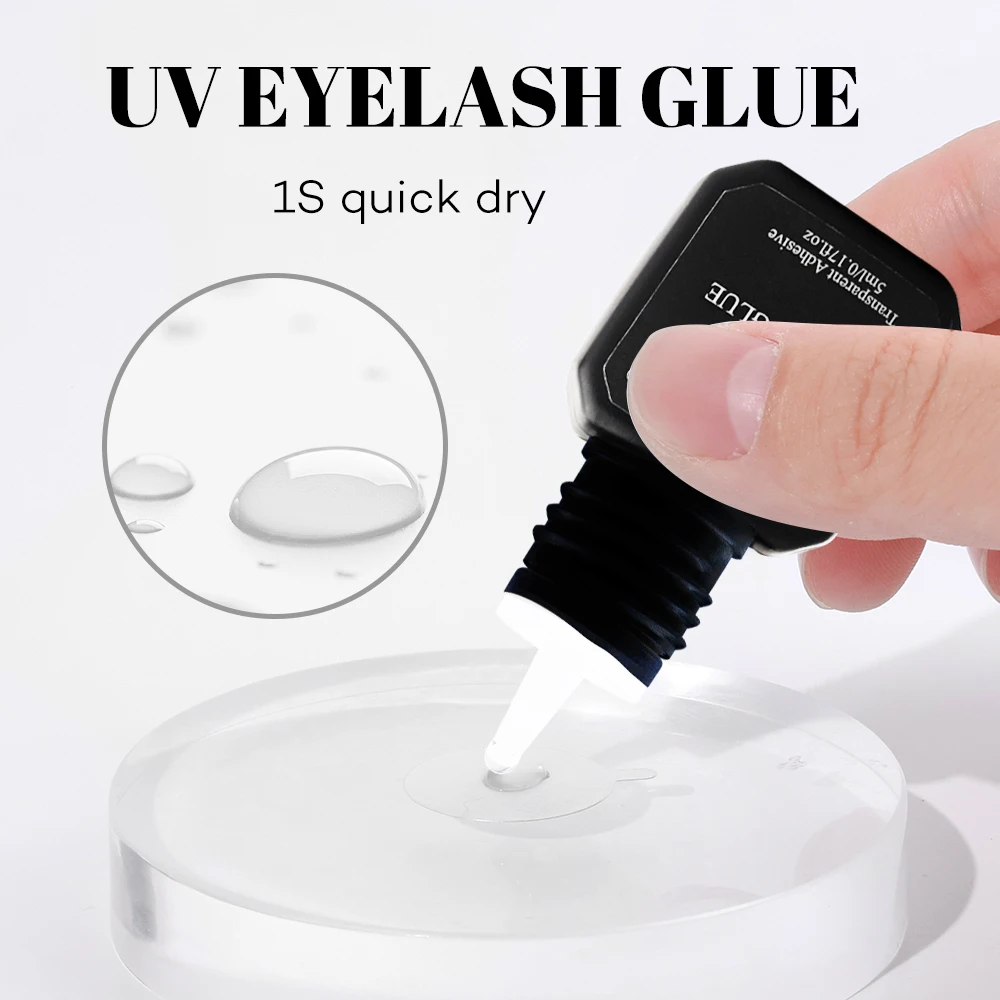 Gemerry UV Lashes Glue 1S Fast Drying Long Lasting Strong False Eye Lash Extension Glue